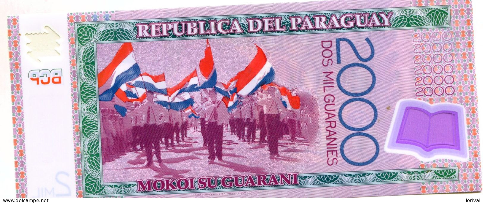 2000 Guaranis 2011 Neuf 3 Euros - Paraguay