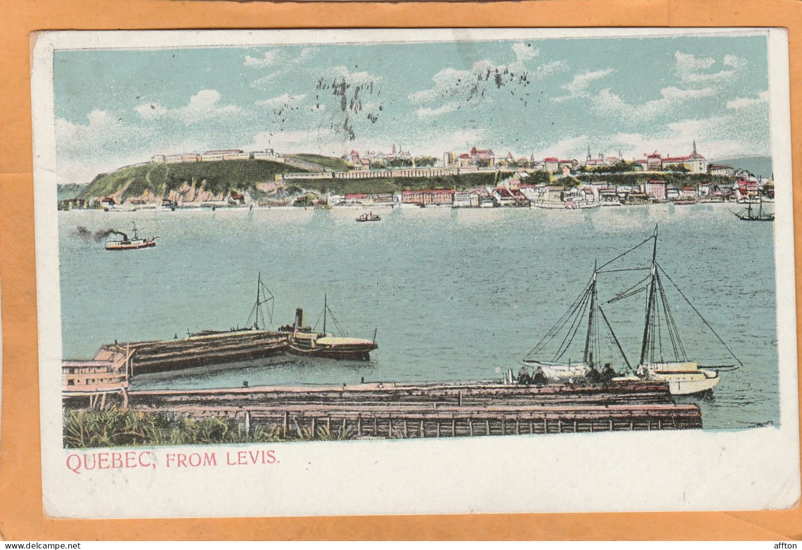 Quebec Canada Old Postcard - Québec - La Cité