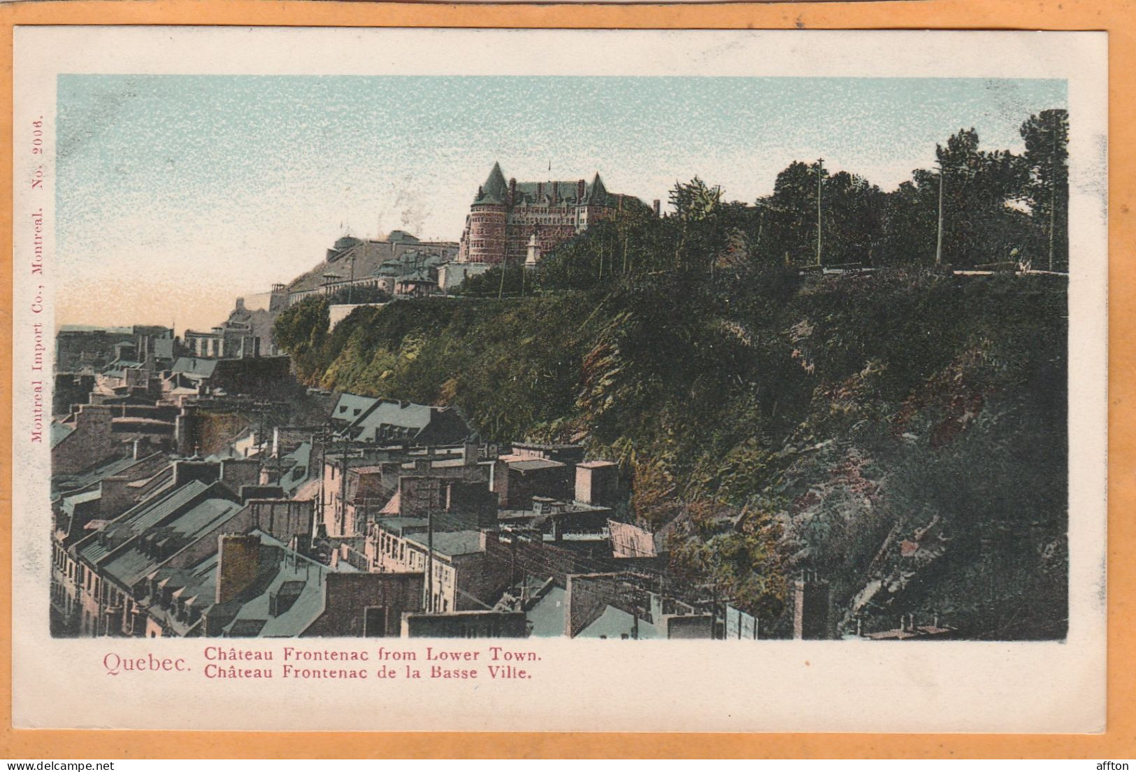 Quebec Canada Old Postcard - Québec - La Cité