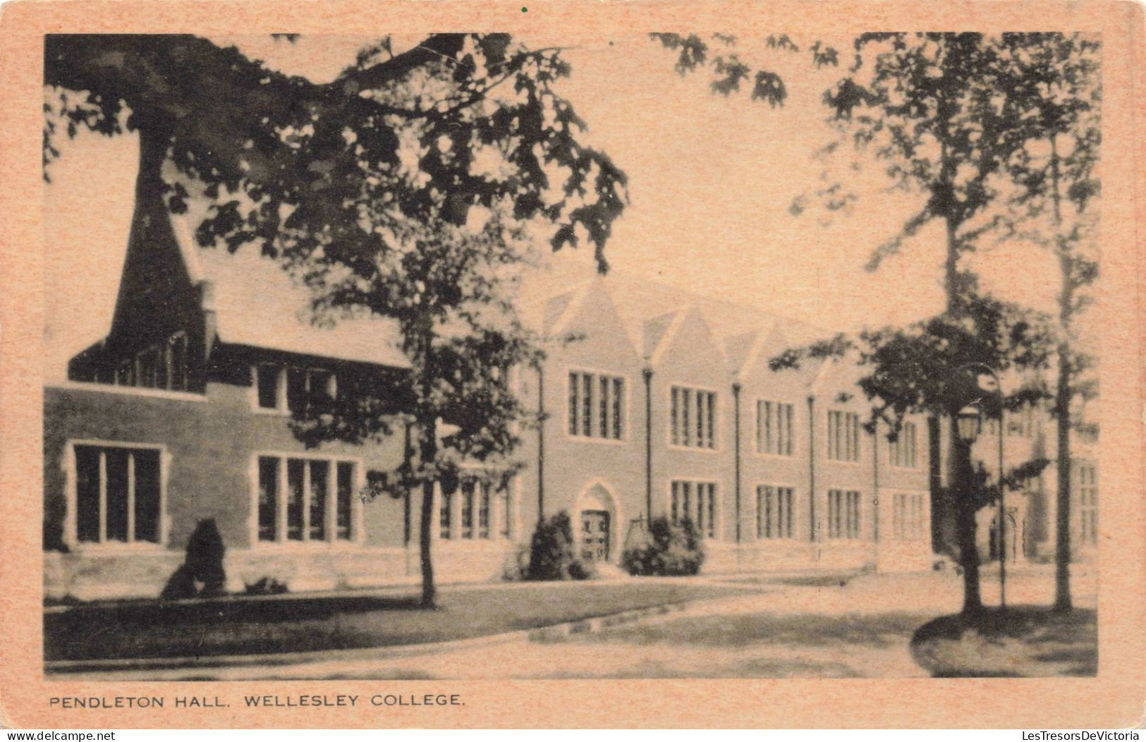 ETATS UNIS - Pendleton Hall - Wellesley College - Carte Postale Ancienne - Anderson