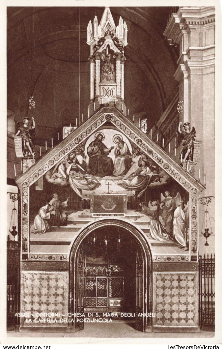 ITALIE - Assisi - Dintorni - Chiesa Di S Mariadegli Angeli La Capella Della Porziuncola - Carte Postale Ancienne - Perugia