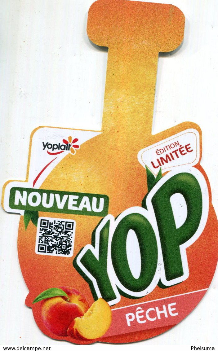 RARE - Ile De LA REUNION - Nouveau : Balise De Produit /  Boisson YOP à La Pêche - Signs