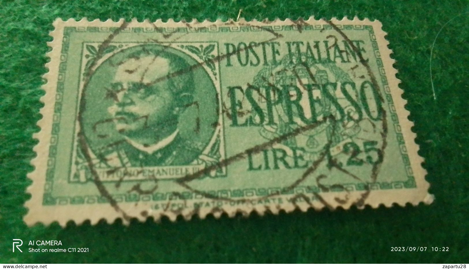 ıTALYA-1944-1946    1.25    USED - Poste Aérienne