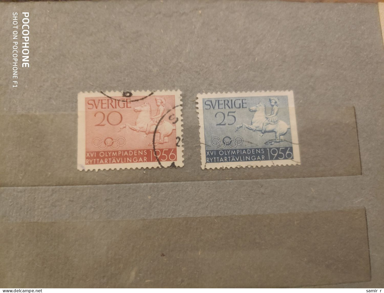 1956 Sweden	Sport   (F34) - Unused Stamps