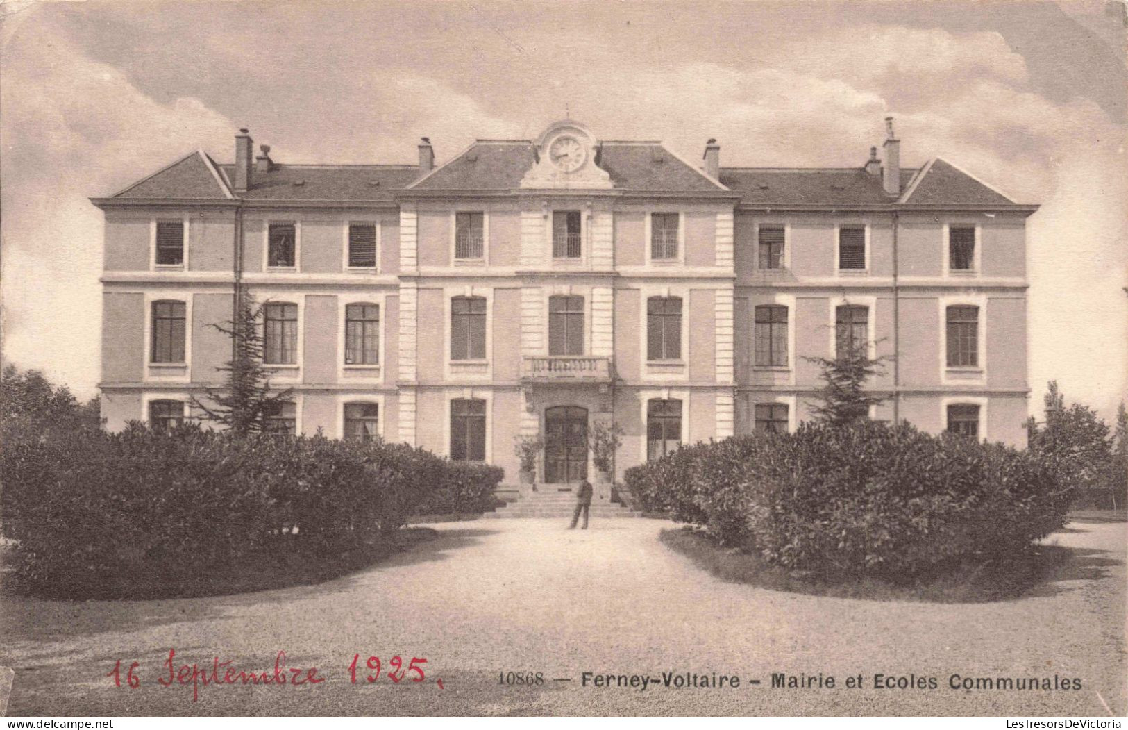 FRANCE -  Ferney Voltaire - Mairie Et Ecole Communales - Carte Postale Ancienne - Ferney-Voltaire