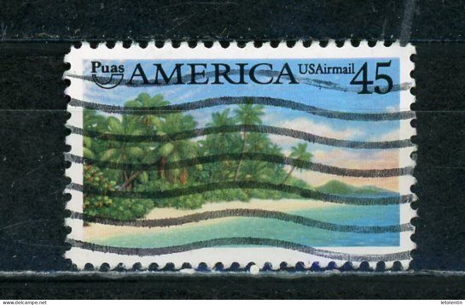 USA : POSTE AÉRIENNE - N° Yvert 120 Obli. - 3a. 1961-… Afgestempeld