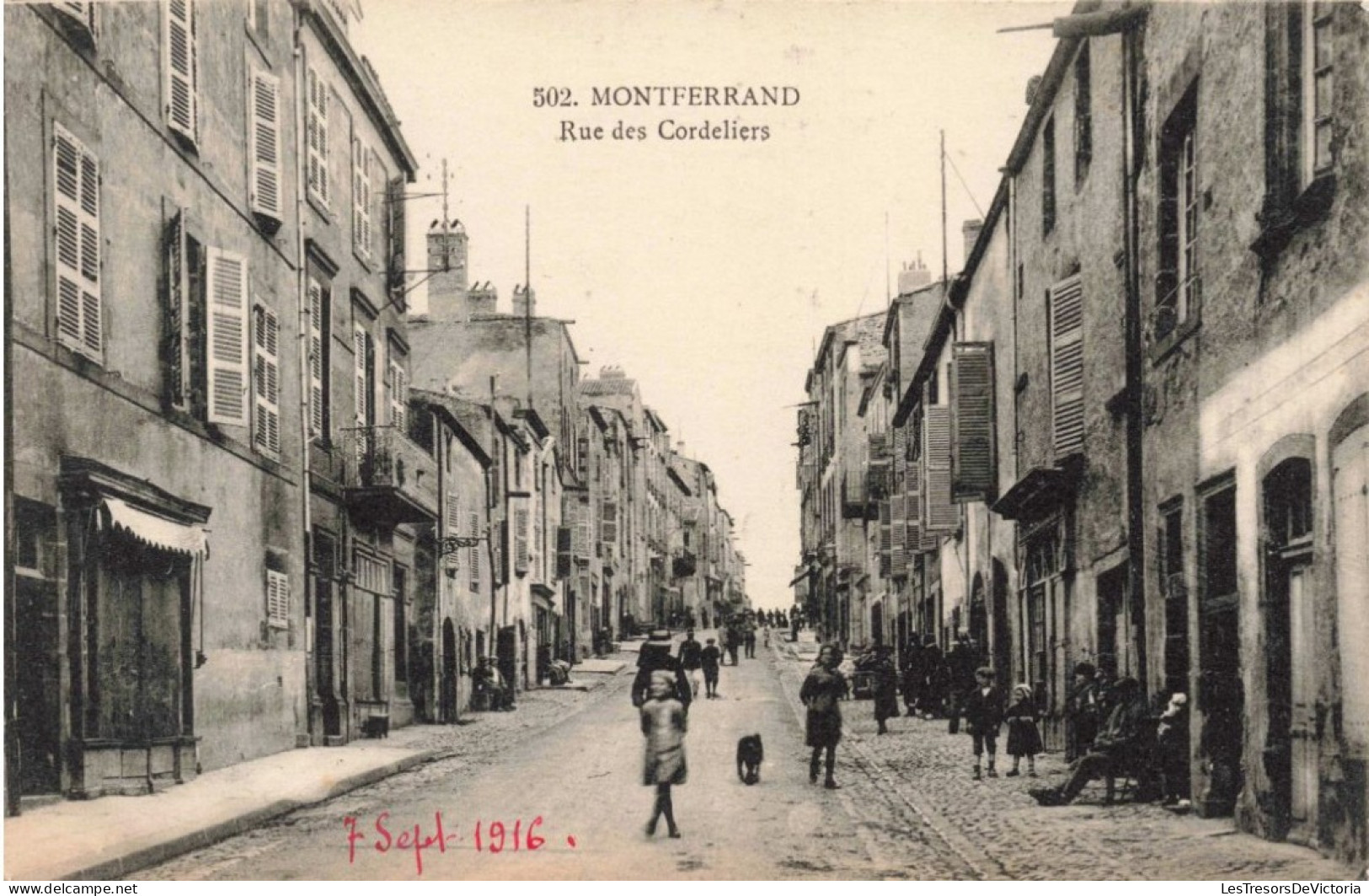 FRANCE - Carcassone - Montferrand - Rue Des Cordeliers - Carte Postale Ancienne - Carcassonne