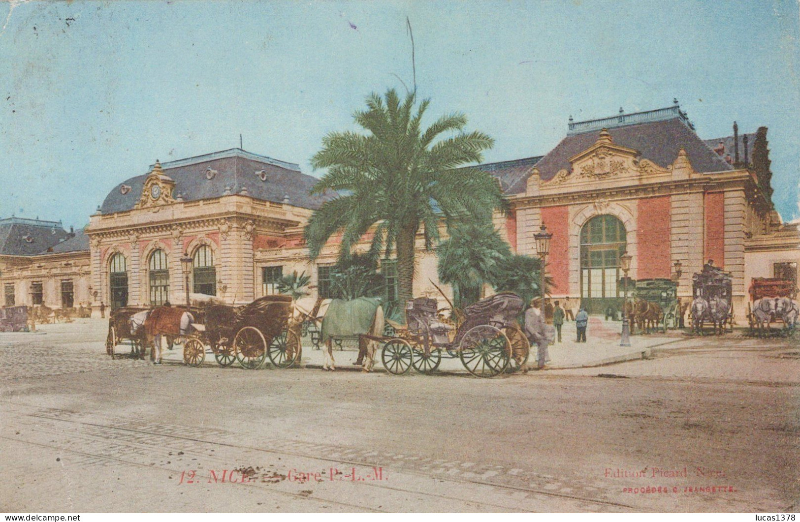 06 / NICE / GARE P.L.M / PICARD 12 - Transport Ferroviaire - Gare