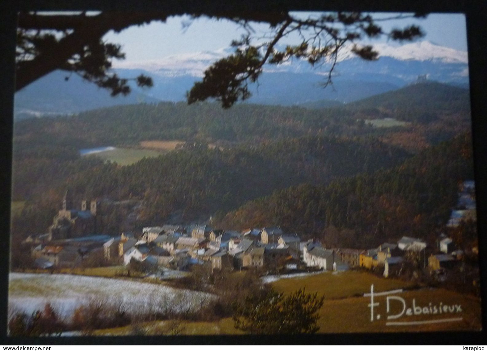 CARTE PHOTO FRANCIS DEBAISIEUX - SAINT NECTAIRE - SCANS RECTO VERSO - Saint Gervais D'Auvergne