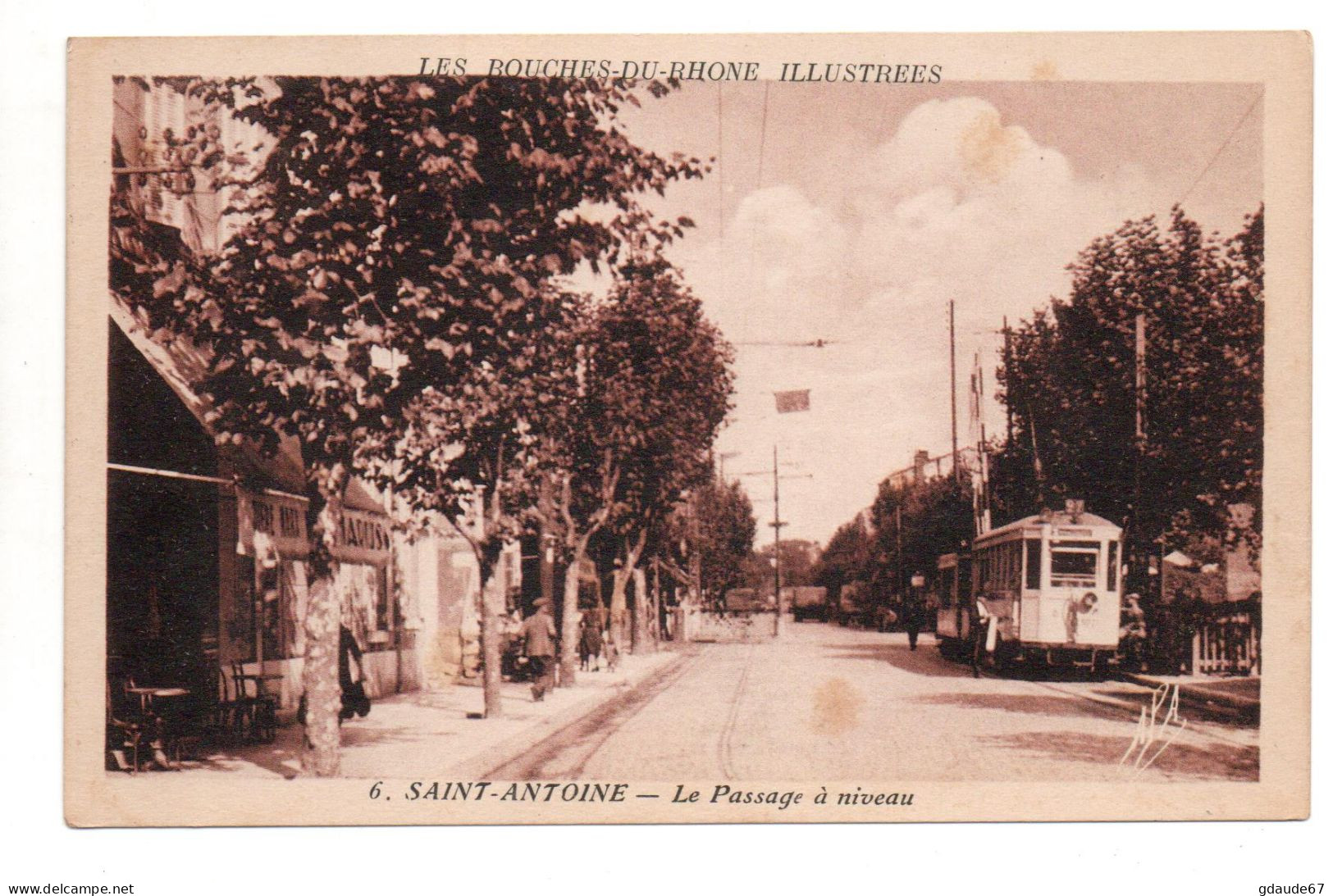 MARSEILLE / SAINT ANTOINE (13) - RARE - LE PASSAGE A NIVEAU - TRAM - Quartiers Nord, Le Merlan, Saint Antoine