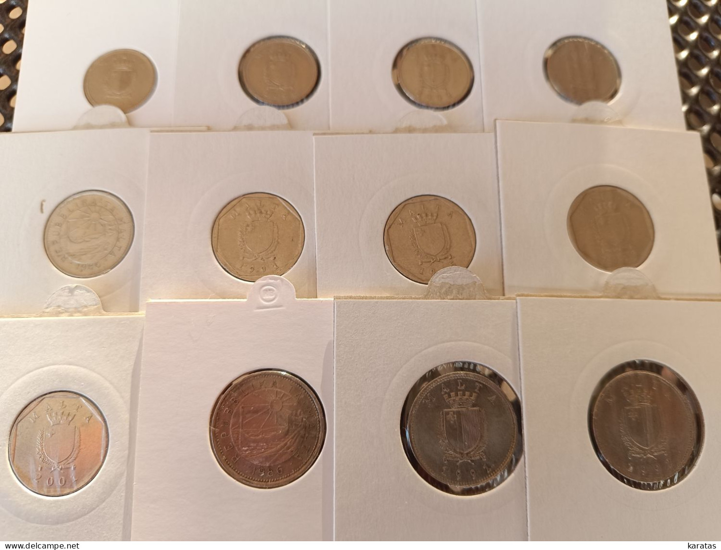 MALTA COINS LOT (51 COINS) - Malta