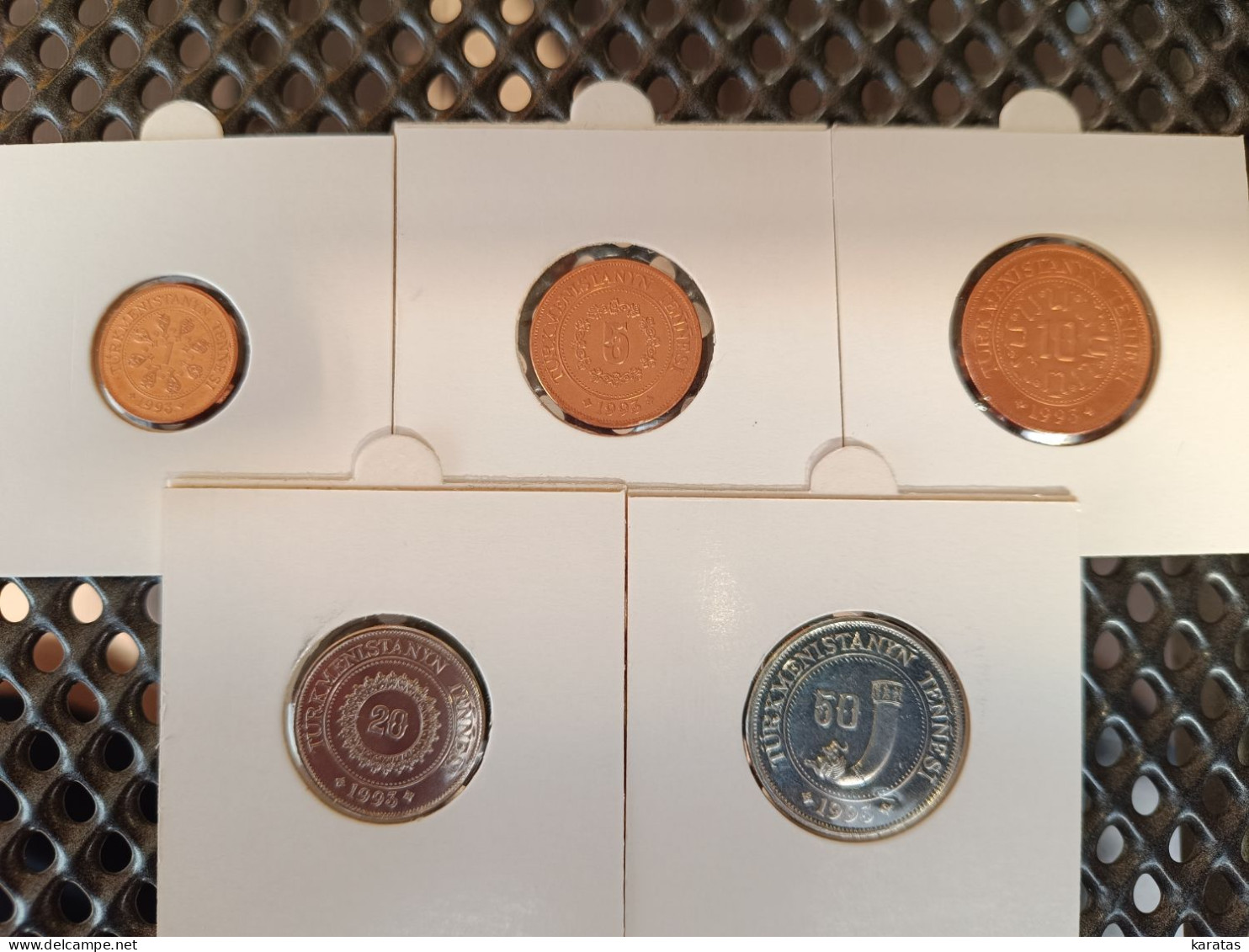 TURKMENISTAN COINS LOT (5 COINS) - Turkménistan