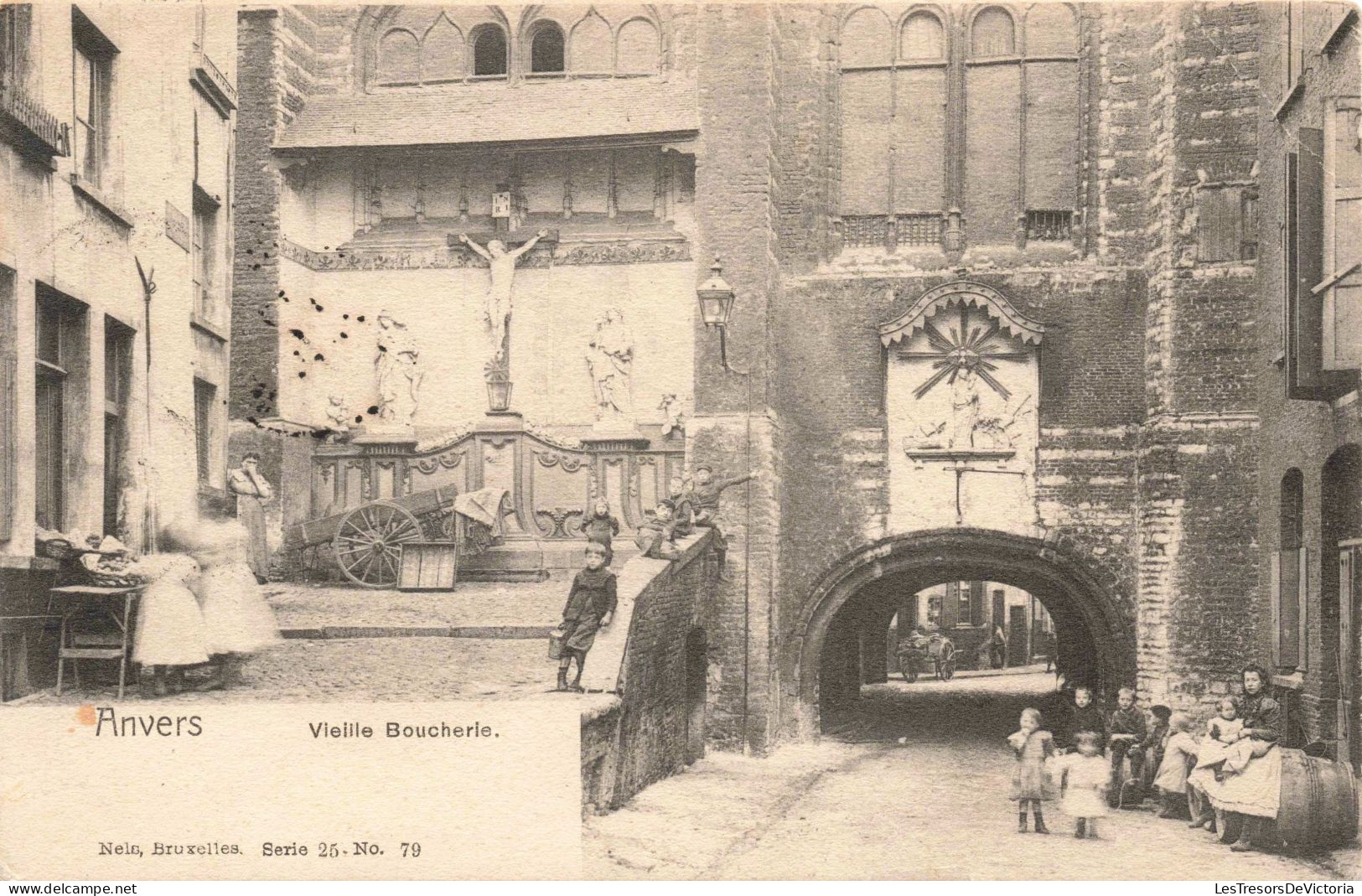 BELGIQUE- Anvers - Vieille Boucherie - Carte Postale Ancienne - Autres & Non Classés