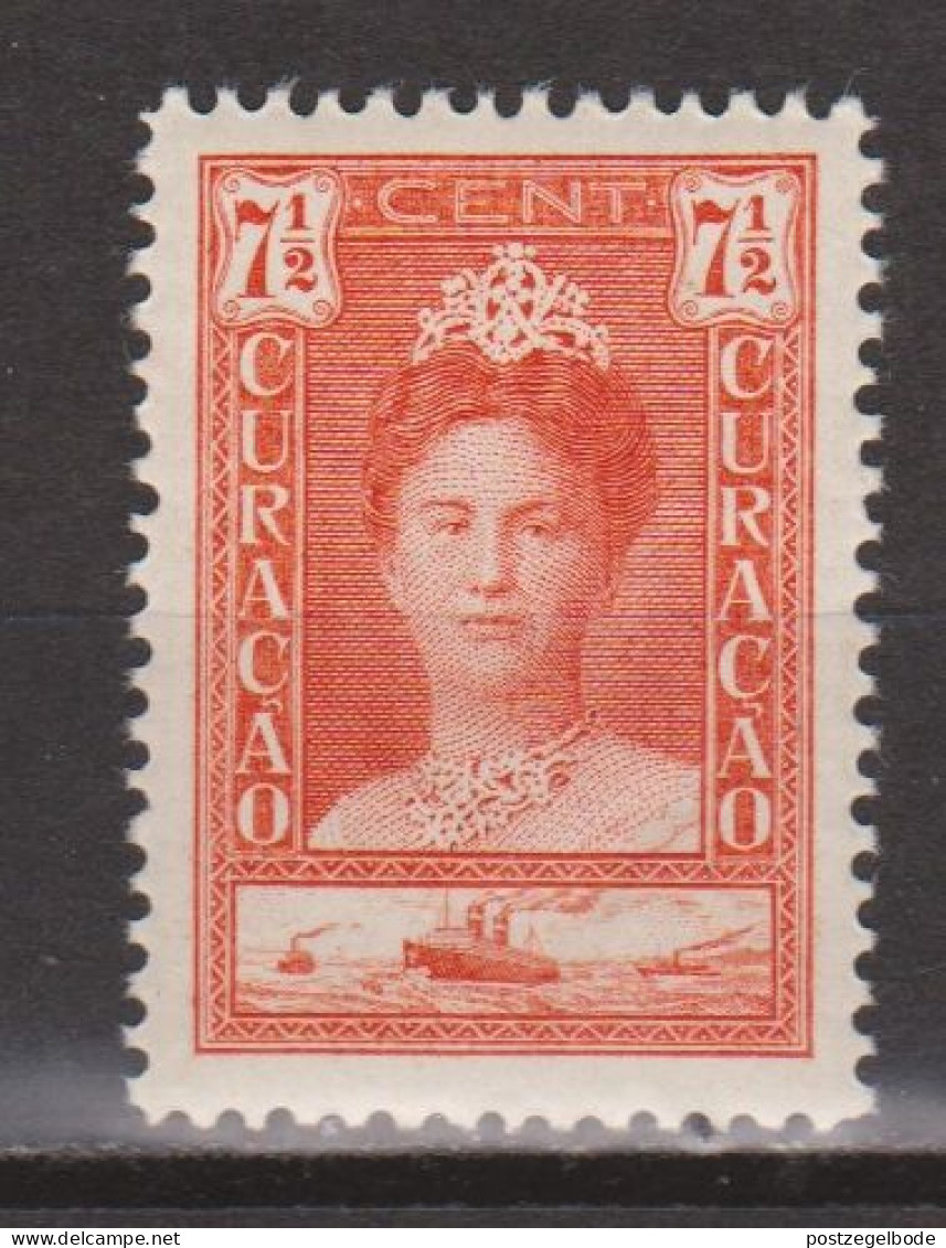 Nederlandse Antillen Curacao 90 MLH ; Koningin, Queen, Reine, Reina Wilhelmina 1928 - Curaçao, Nederlandse Antillen, Aruba