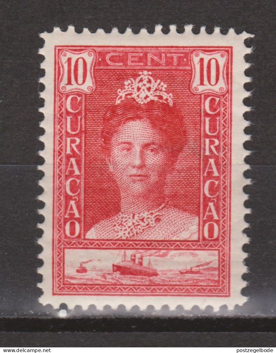 Nederlandse Antillen Curacao 91 MLH ; Koningin, Queen, Reine, Reina Wilhelmina 1928 - Curaçao, Nederlandse Antillen, Aruba