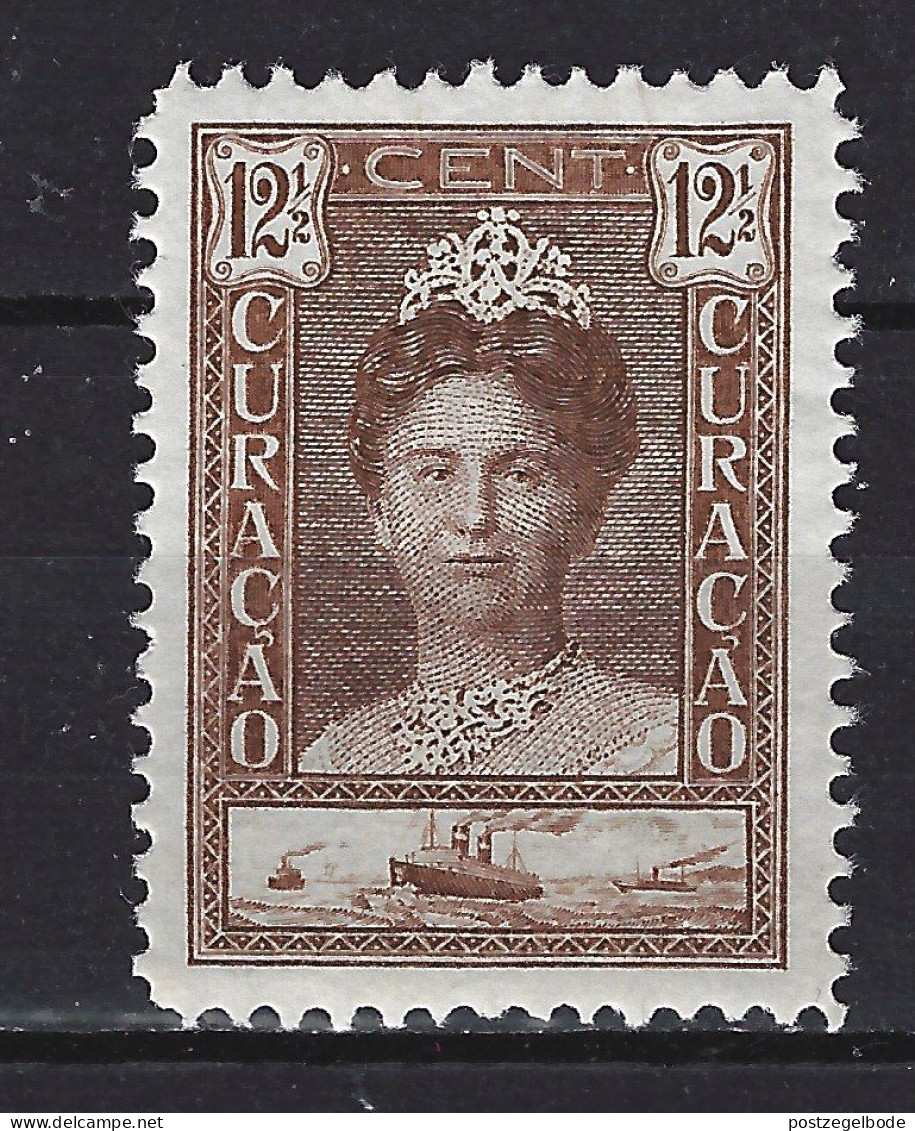 Nederlandse Antillen Curacao 92 MLH ; Koningin, Queen, Reine, Reina Wilhelmina 1928 - Curaçao, Nederlandse Antillen, Aruba