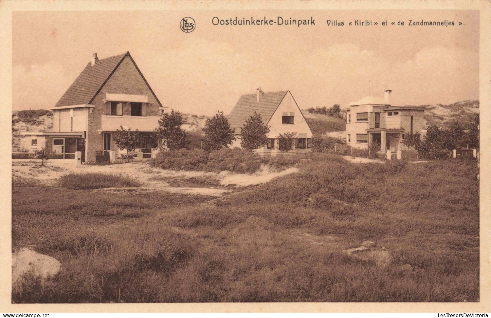 BELGIQUE- Oostduinkerke - Duinpark - Villas Kiribi Et Zandmannetjes - Carte Postale Ancienne - Oostduinkerke