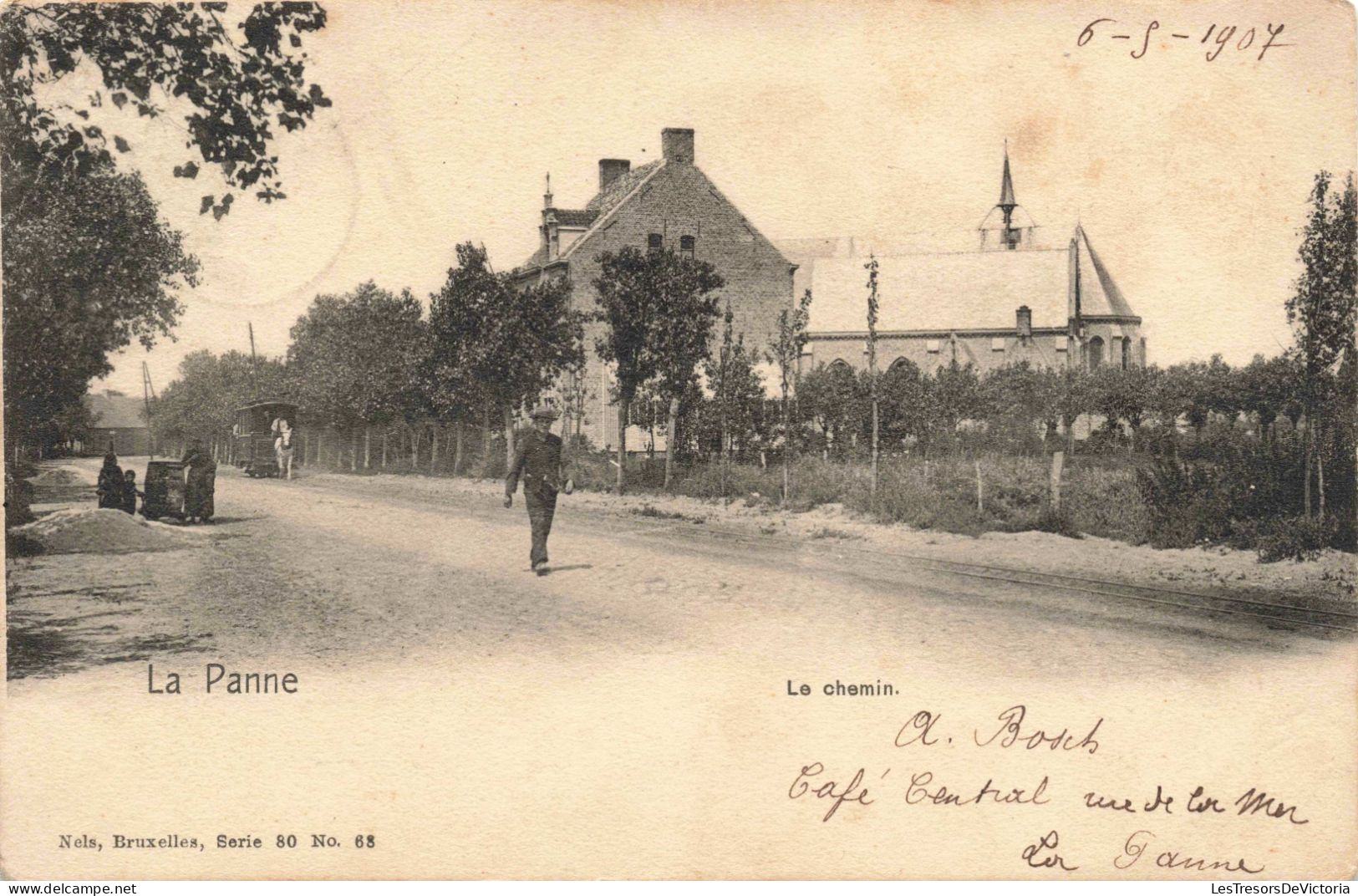 BELGIQUE - La Panne - Le Chemin - Carte Postale Ancienne - De Panne