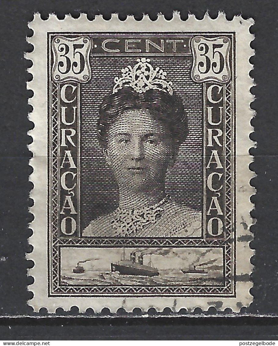 Nederlandse Antillen Curacao 99 Used; Koningin, Queen, Reine, Reina Wilhelmina 1928 - Curaçao, Nederlandse Antillen, Aruba