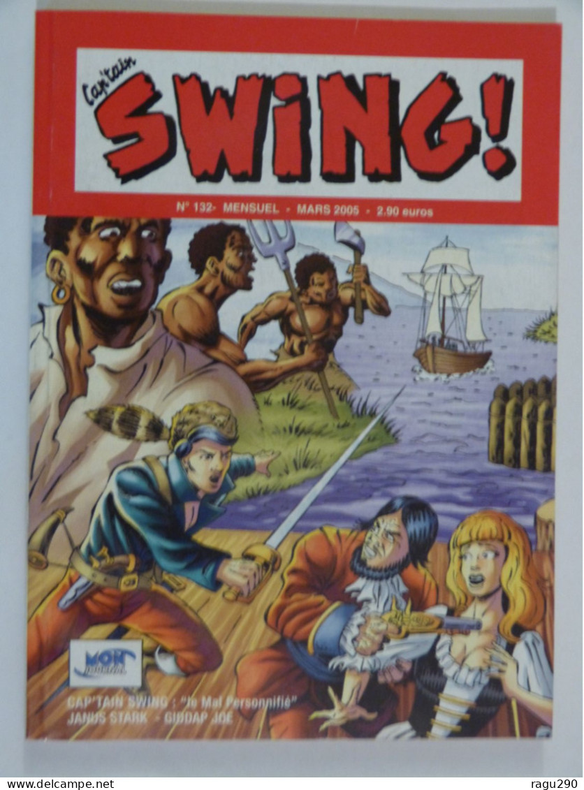 CAPTAIN SWING N° 132    éditions  MON JOURNAL - Captain Swing