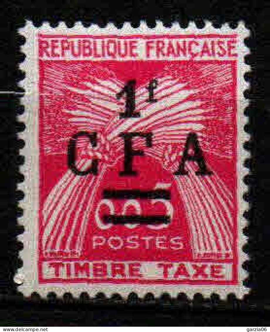 Réunion Cfa - 1962 - DOM TOM - Tb Taxe N°  45   - Neufs * - MLH - Portomarken