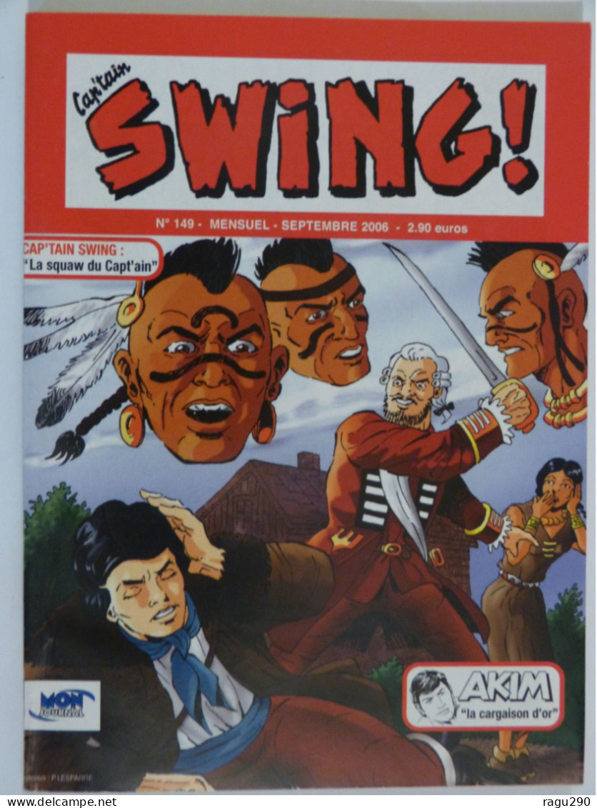 CAPTAIN SWING N° 149    éditions  MON JOURNAL - Captain Swing