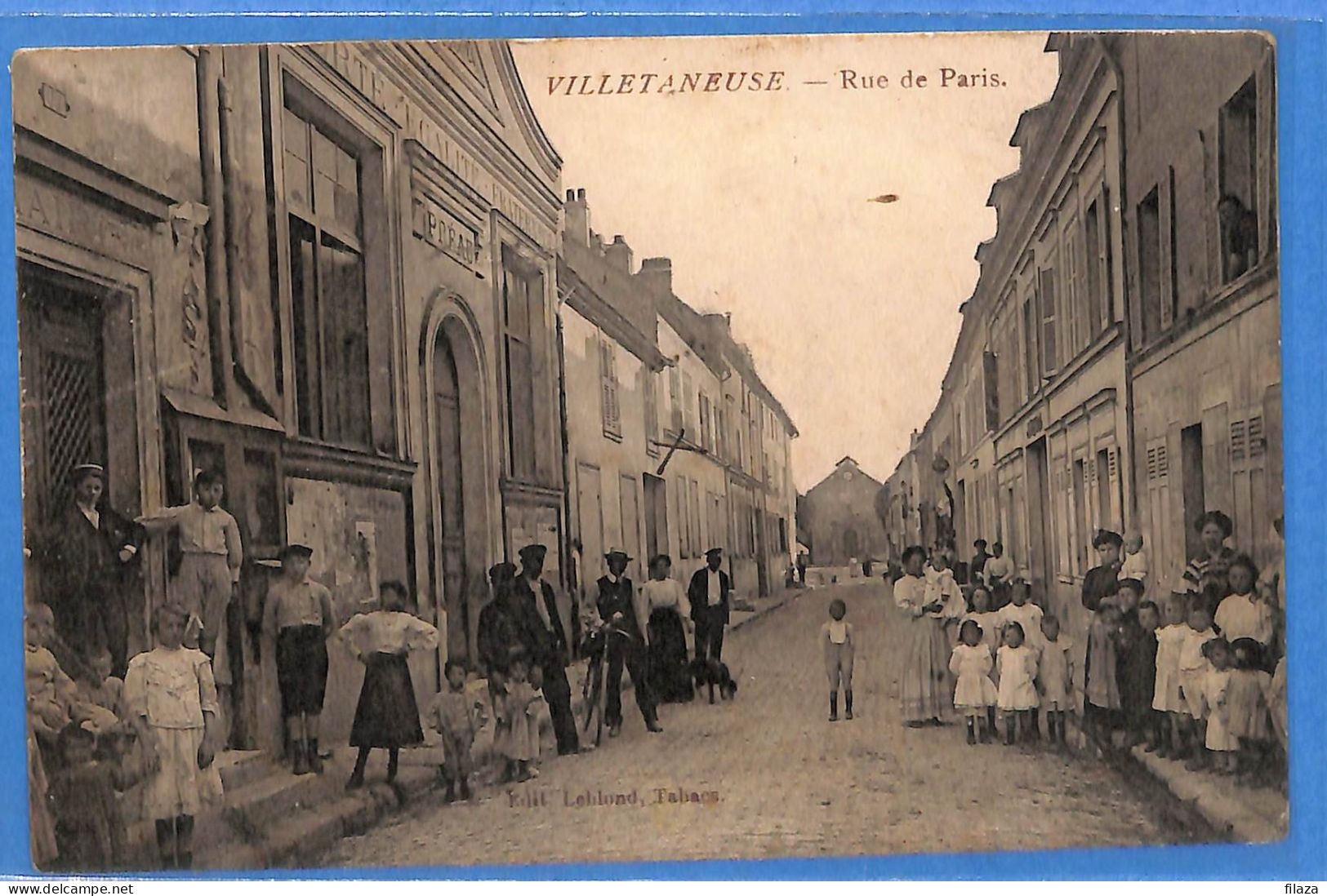 93 - Seine Saint Denis - Villetaneuse - Rue De Paris (N13845) - Villetaneuse