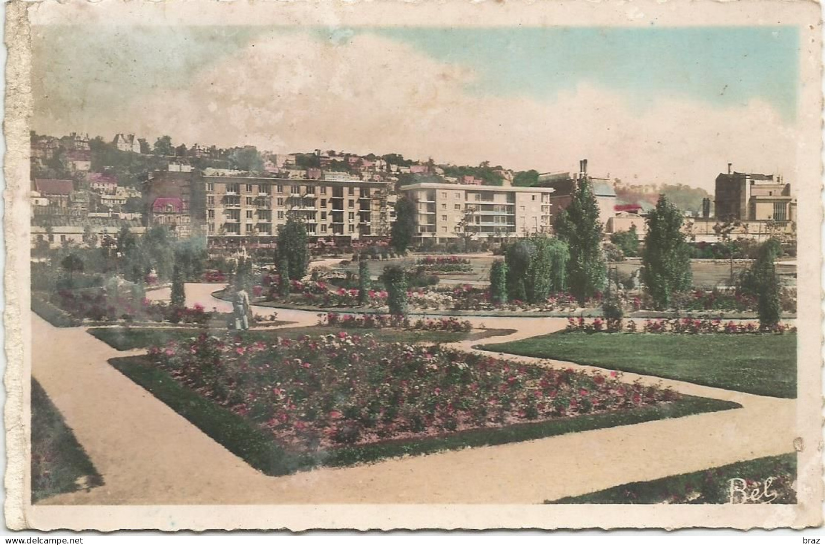 CPSM Le Havre Square St Roch - Saint-Roch (Plein)