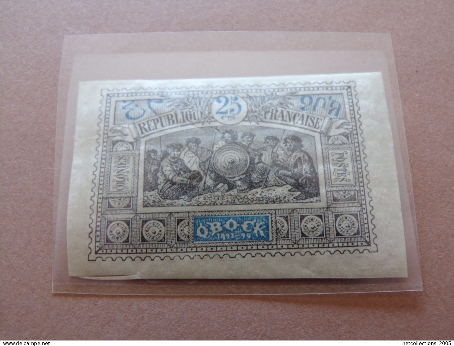 OBOCK 1894 SERIE N°54 - OBLITERE AVEC CHARNIERE (Pochette Roses) - Used Stamps