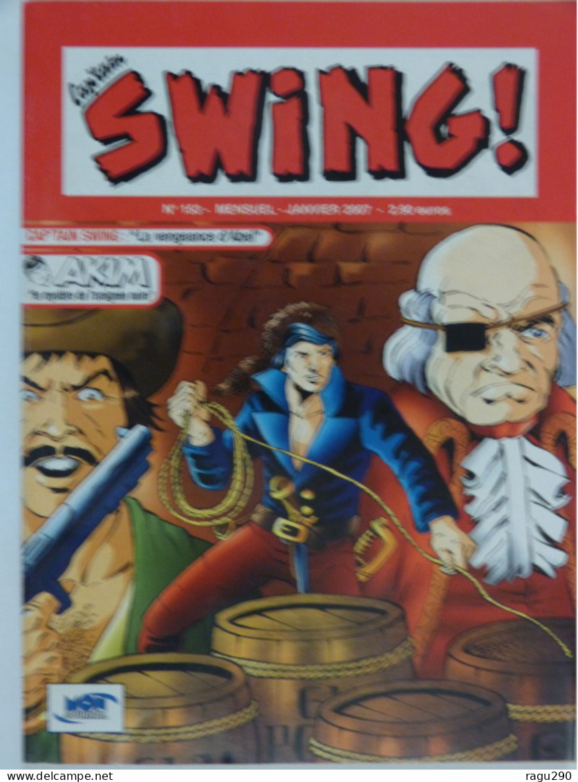 CAPTAIN SWING N° 153    éditions  MON JOURNAL - Captain Swing