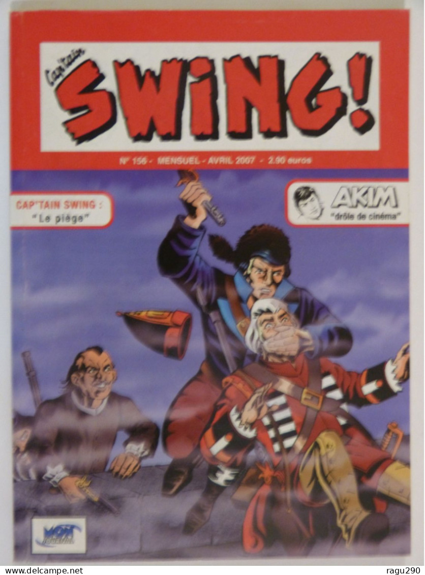 CAPTAIN SWING N° 156    éditions  MON JOURNAL - Captain Swing