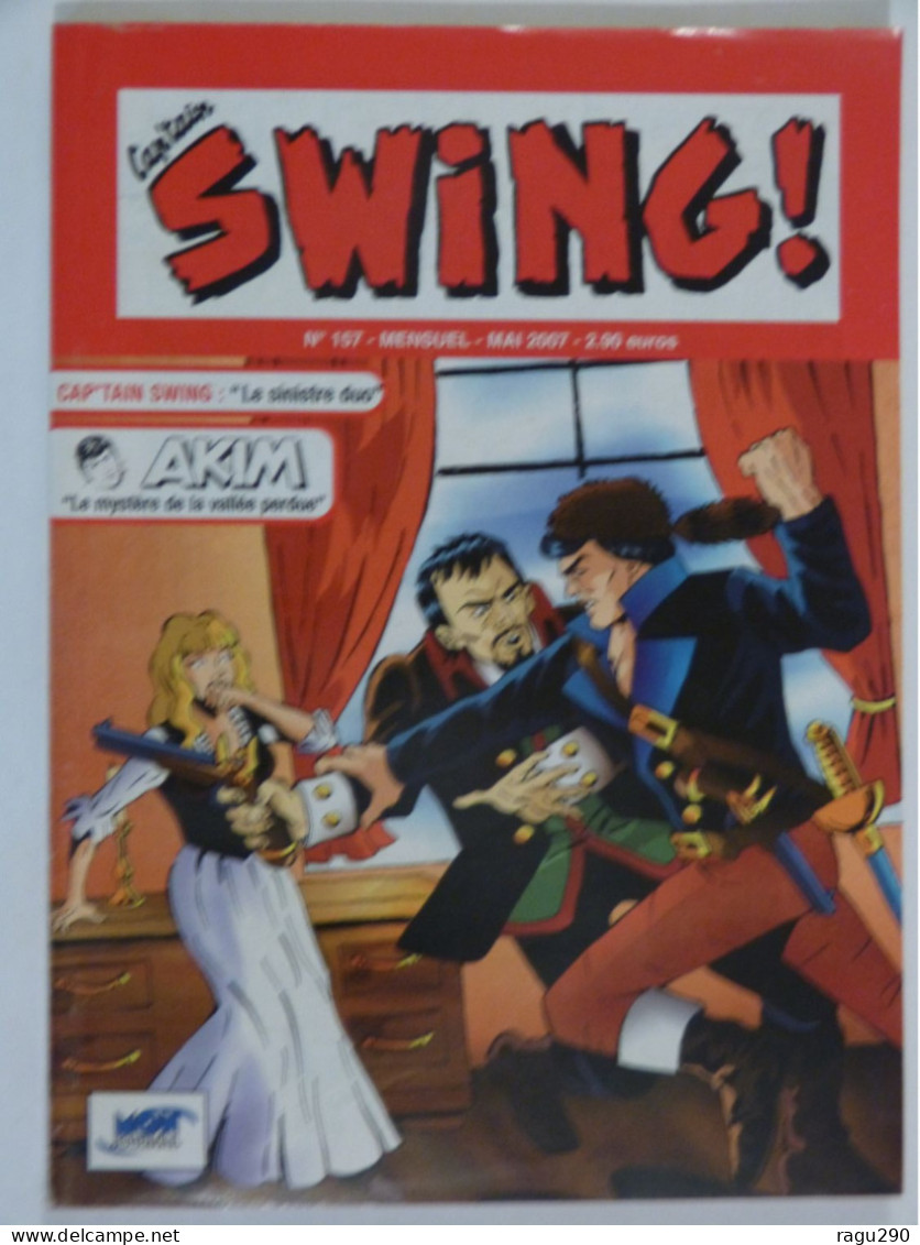 CAPTAIN SWING N° 157    éditions  MON JOURNAL - Captain Swing