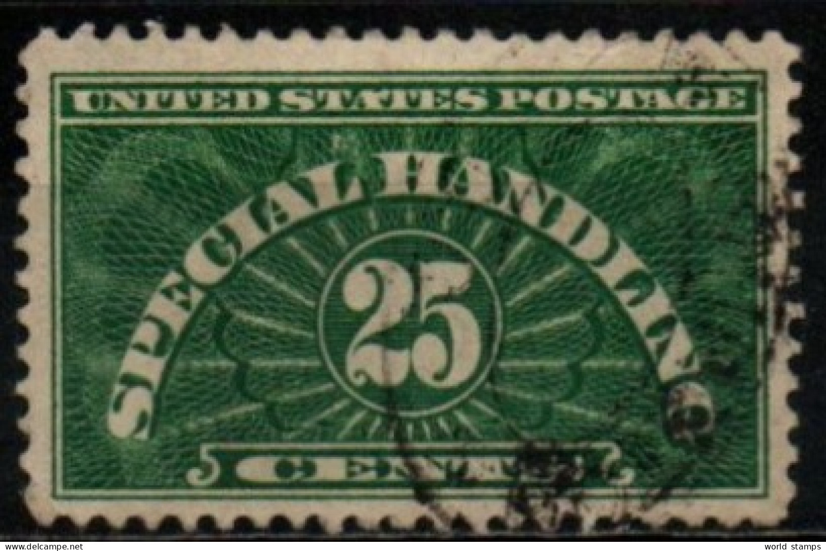 ETATS-UNIS D'AMERIQUE 1925-8 O - Colis