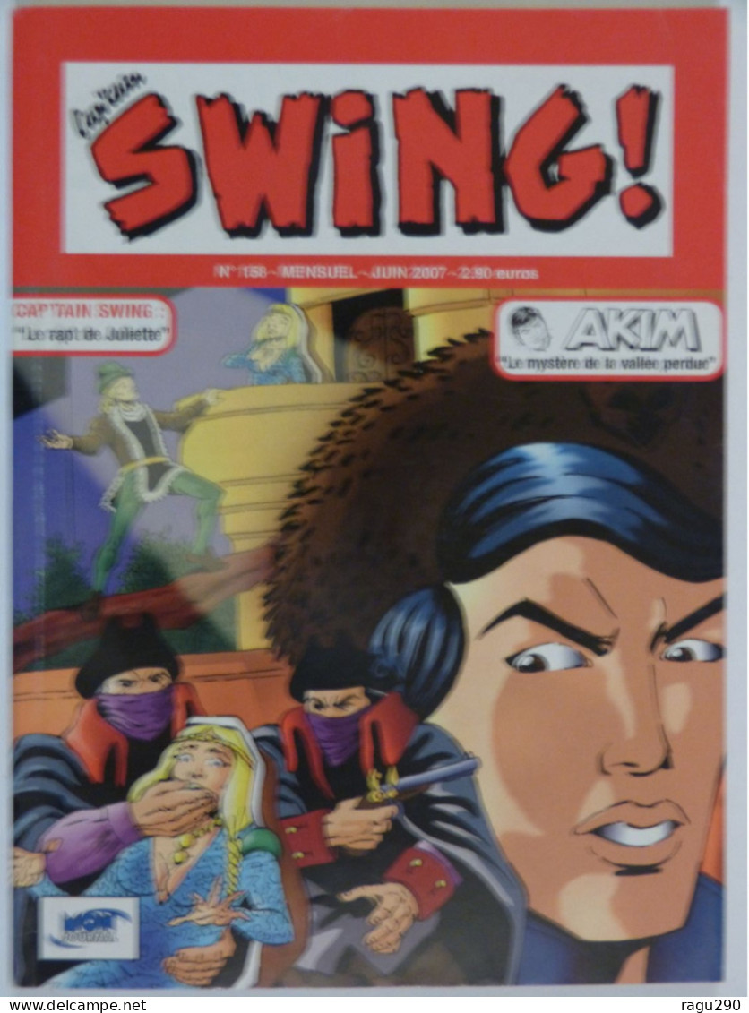 CAPTAIN SWING N° 158    éditions  MON JOURNAL - Captain Swing