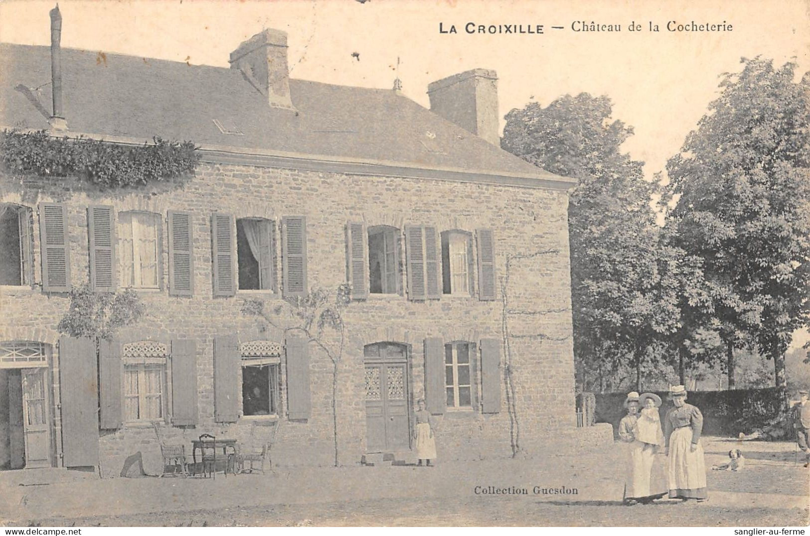 CPA 53 LA CROIXILLE / CHATEAU DE LA COCHETERIE - Autres & Non Classés
