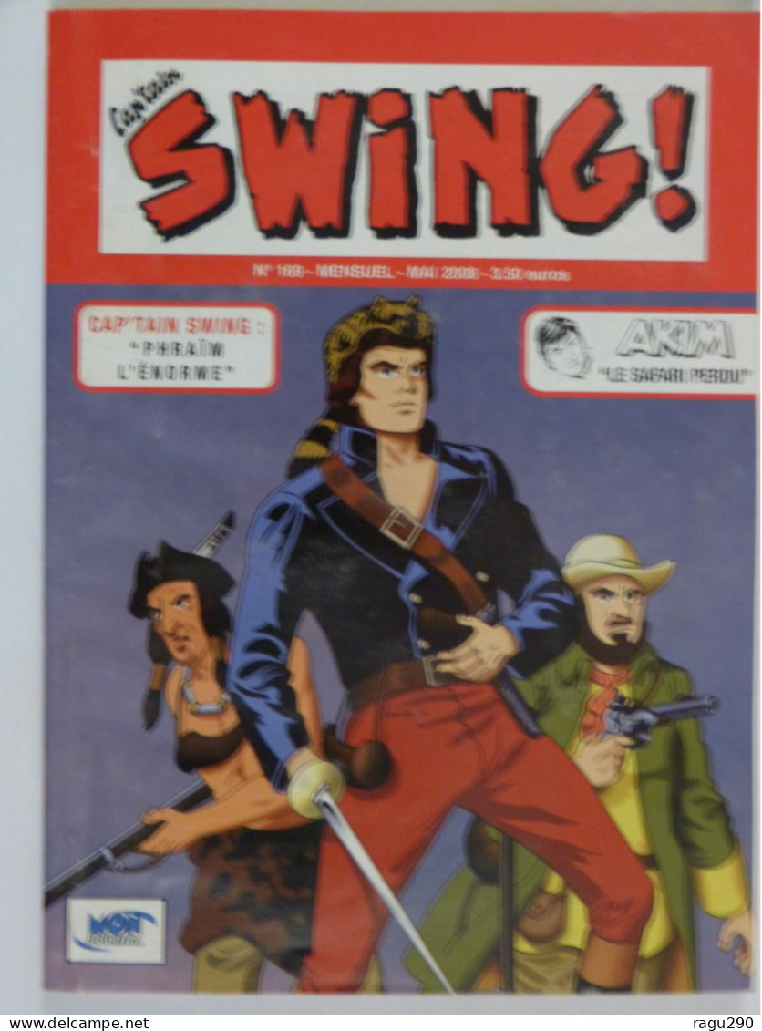 CAPTAIN SWING N° 169    éditions  MON JOURNAL - Captain Swing
