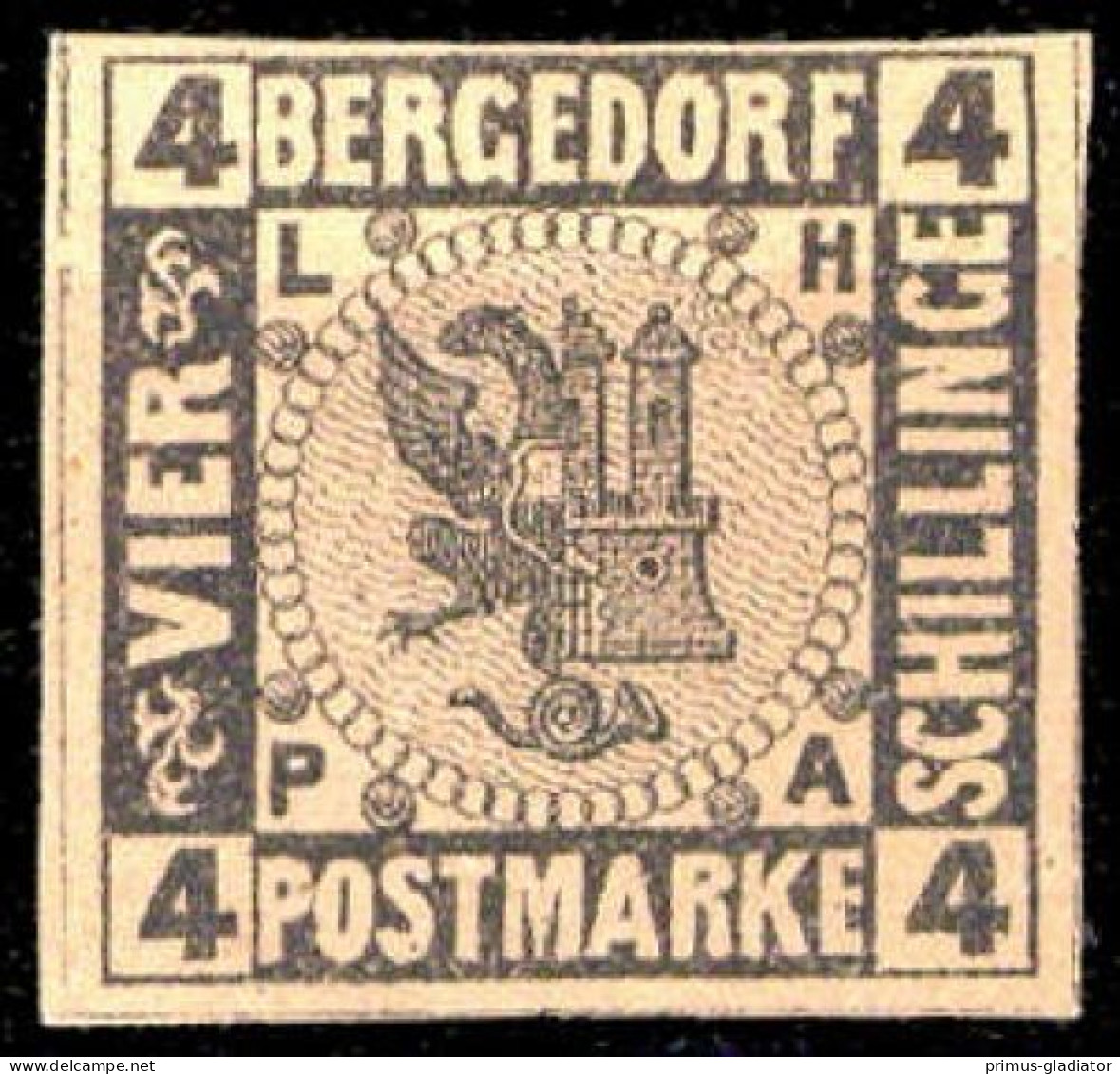 1861, Altdeutschland Bergedorf, 5, * - Bergedorf