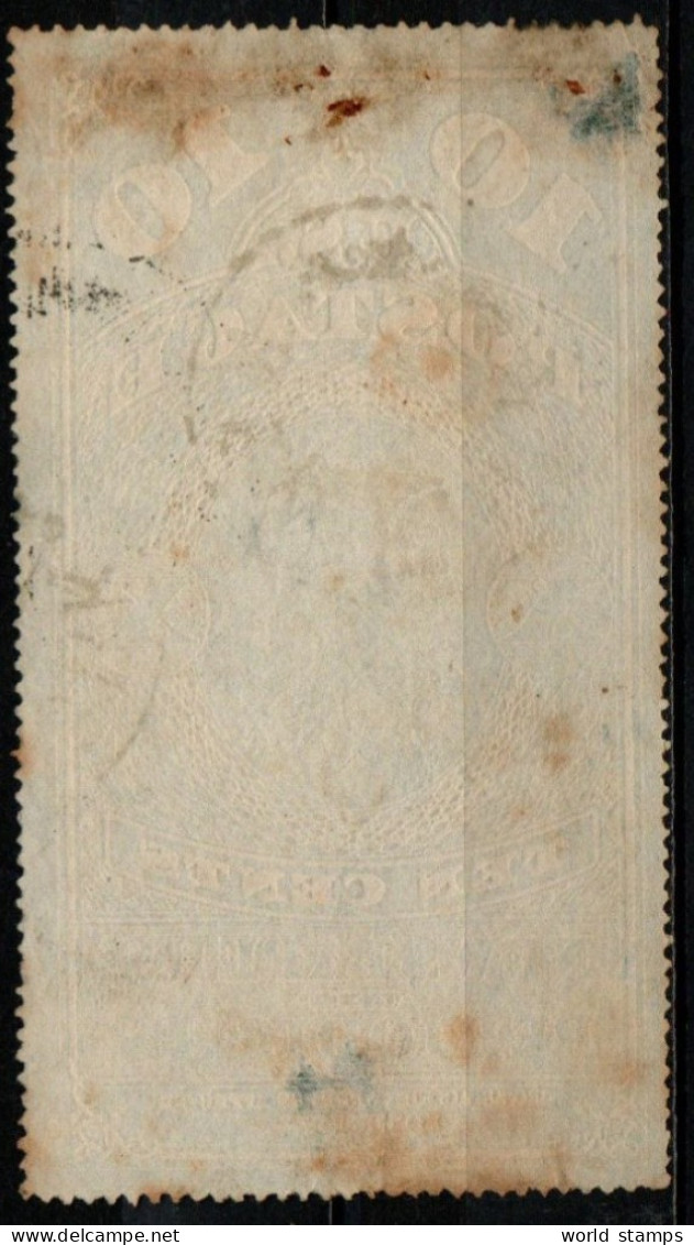ETATS-UNIS D'AMERIQUE 1865 O AMINCI-THINNED - Journaux & Périodiques