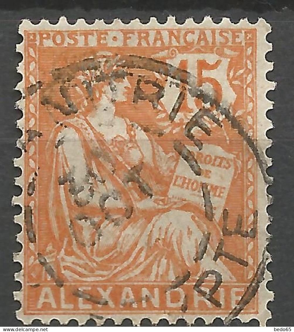 ALEXANDRIE N° 25 CACHET ALEXANDRIE / Used - Oblitérés