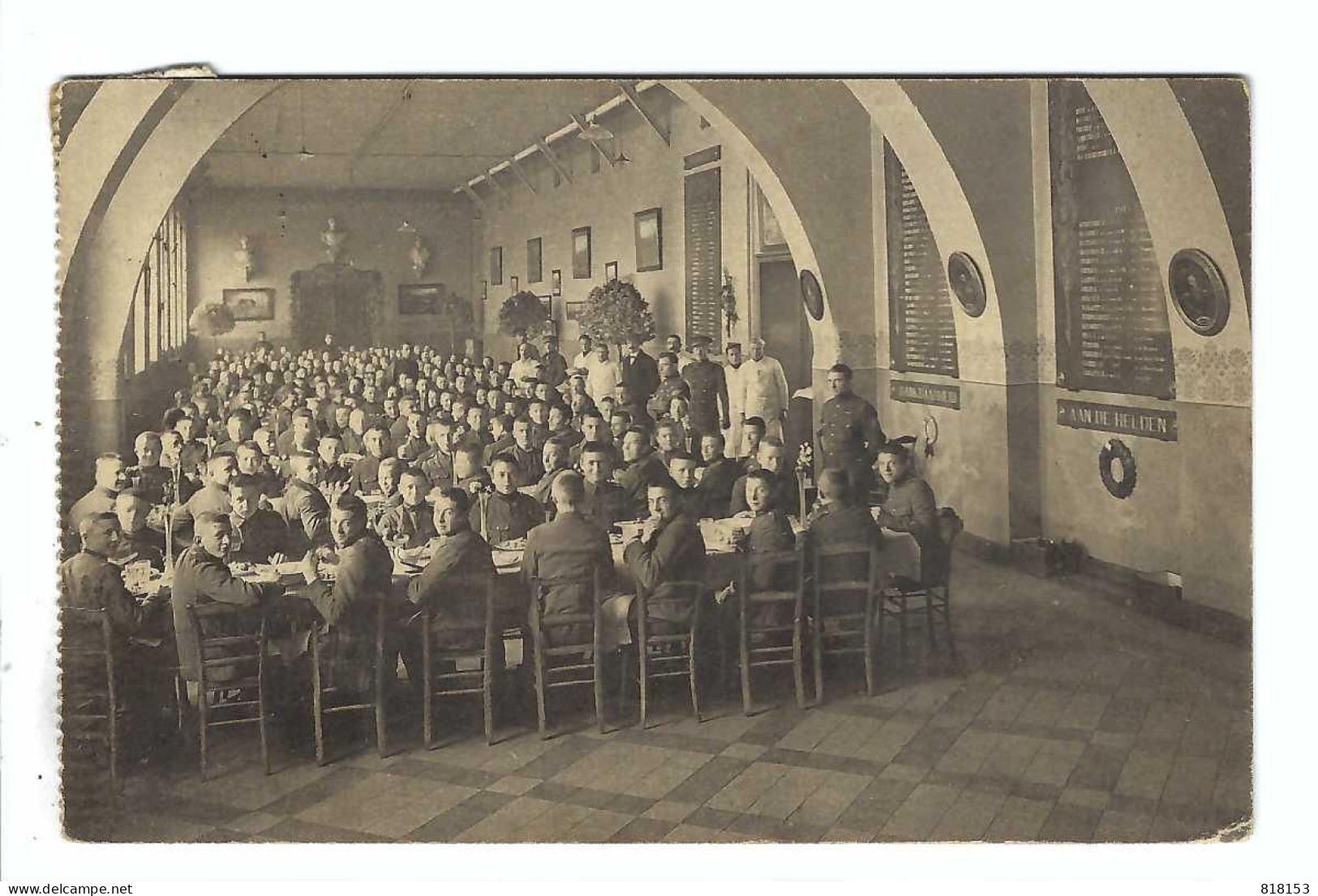 Aalst - Alost  Vlaamsche Leger Pupillenschool Middelbare Graad De Refter  1925 - Aalst