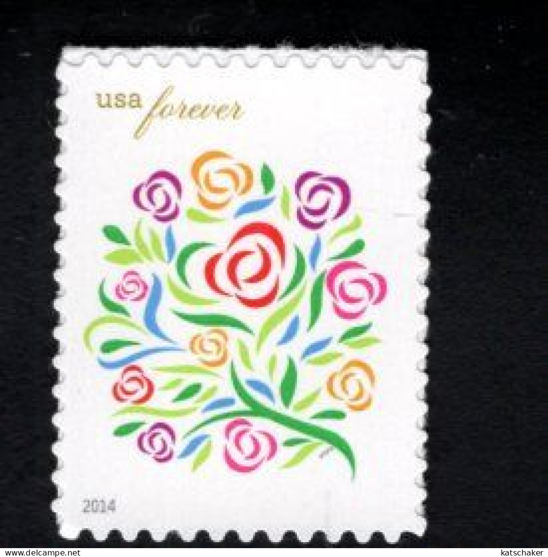 1855257024  2014 SCOTT 4764A (XX) POSTFRIS MINT NEVER HINGED  - WEDDING FLOWERS - Unused Stamps