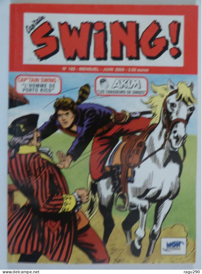 CAPTAIN SWING N° 182    éditions  MON JOURNAL - Captain Swing