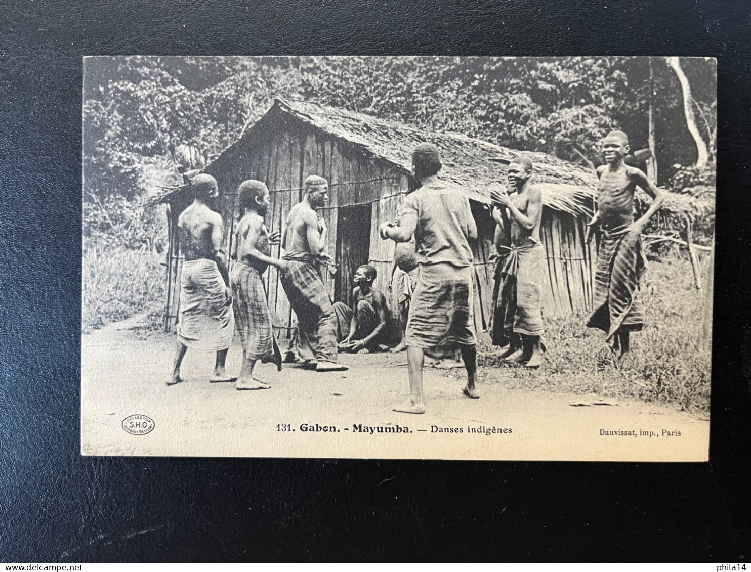 SP CPA GABON / MAYUMBA DANSES INDIGENES / SANS CORRESPONDANCE - Storia Postale