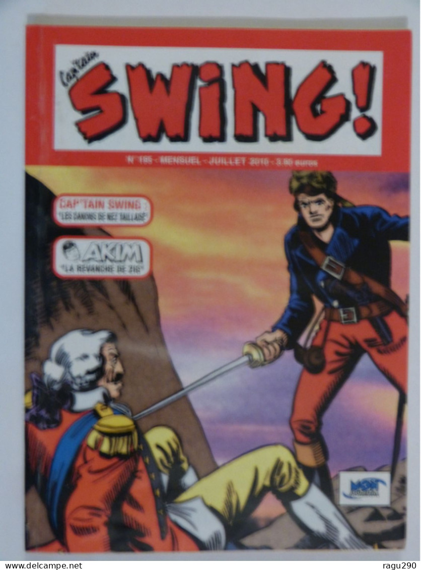 CAPTAIN SWING N° 195    éditions  MON JOURNAL - Captain Swing