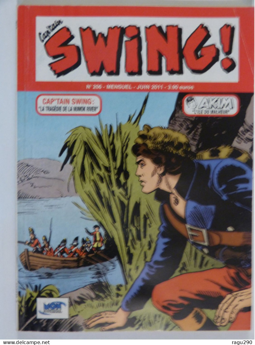 CAPTAIN SWING N° 206   éditions  MON JOURNAL - Captain Swing