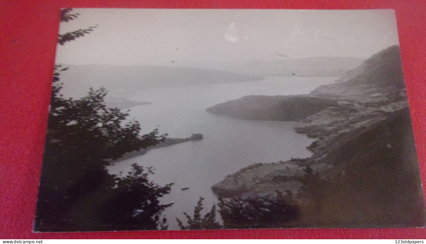 74 CARTE PHOTO DUINGT 1933 - Duingt