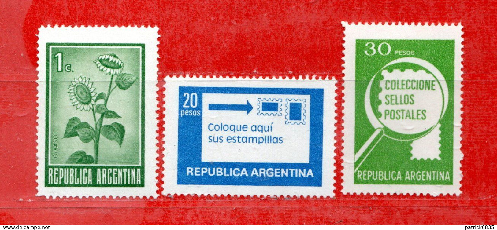 (Mn1)  Argentina - ** 1971 à 1979 -  Yvert. 883-1144-1169.   MNH. - Ungebraucht