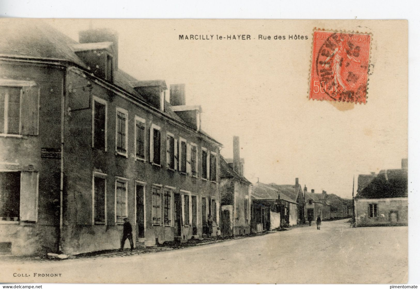 MARCILLY LE HAYER RUE DES HOTES - Marcilly