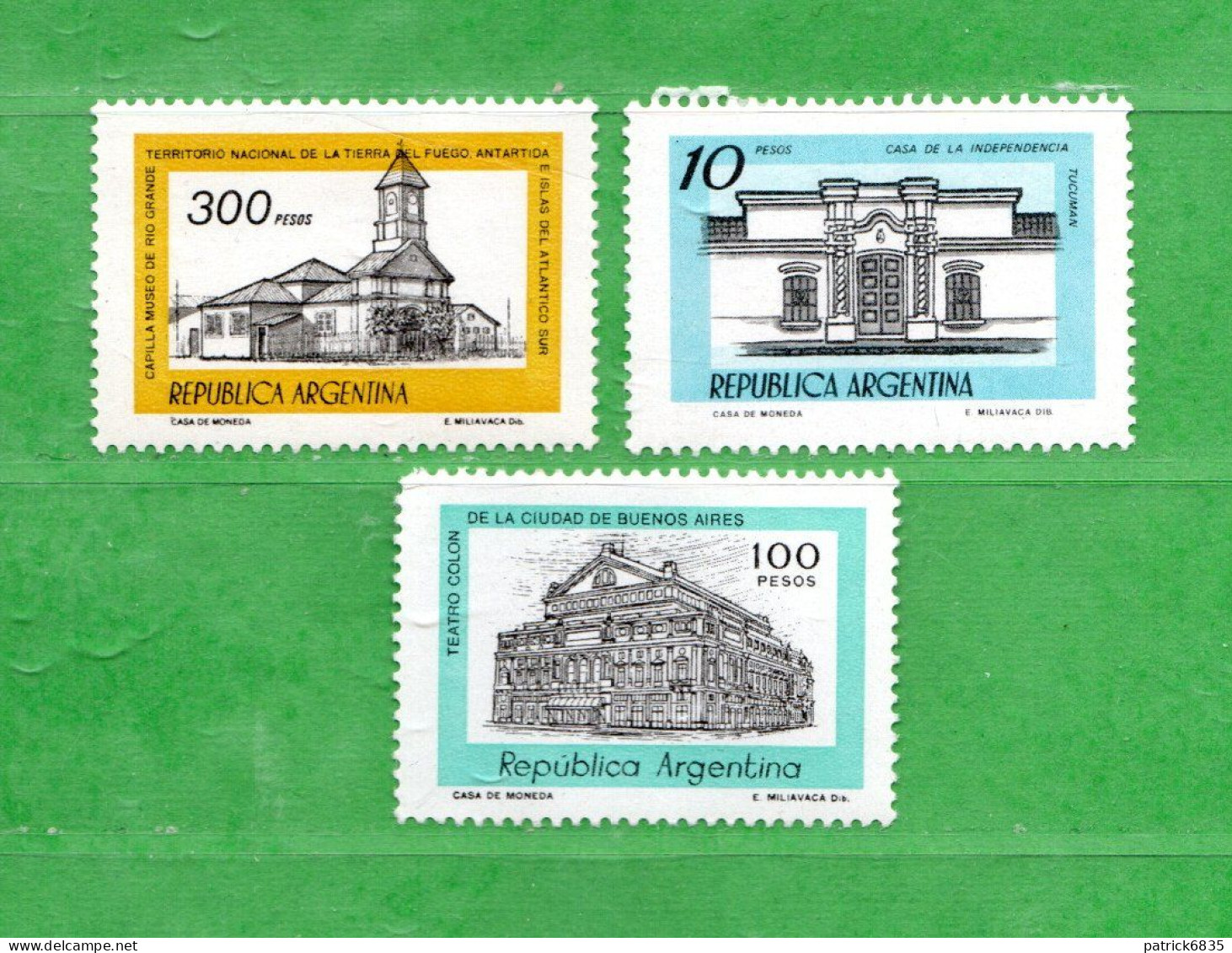 (Mn1)  Argentina - ** 1978-1981 -  Yvert. 1134-1201-1244.   MNH. - Ungebraucht