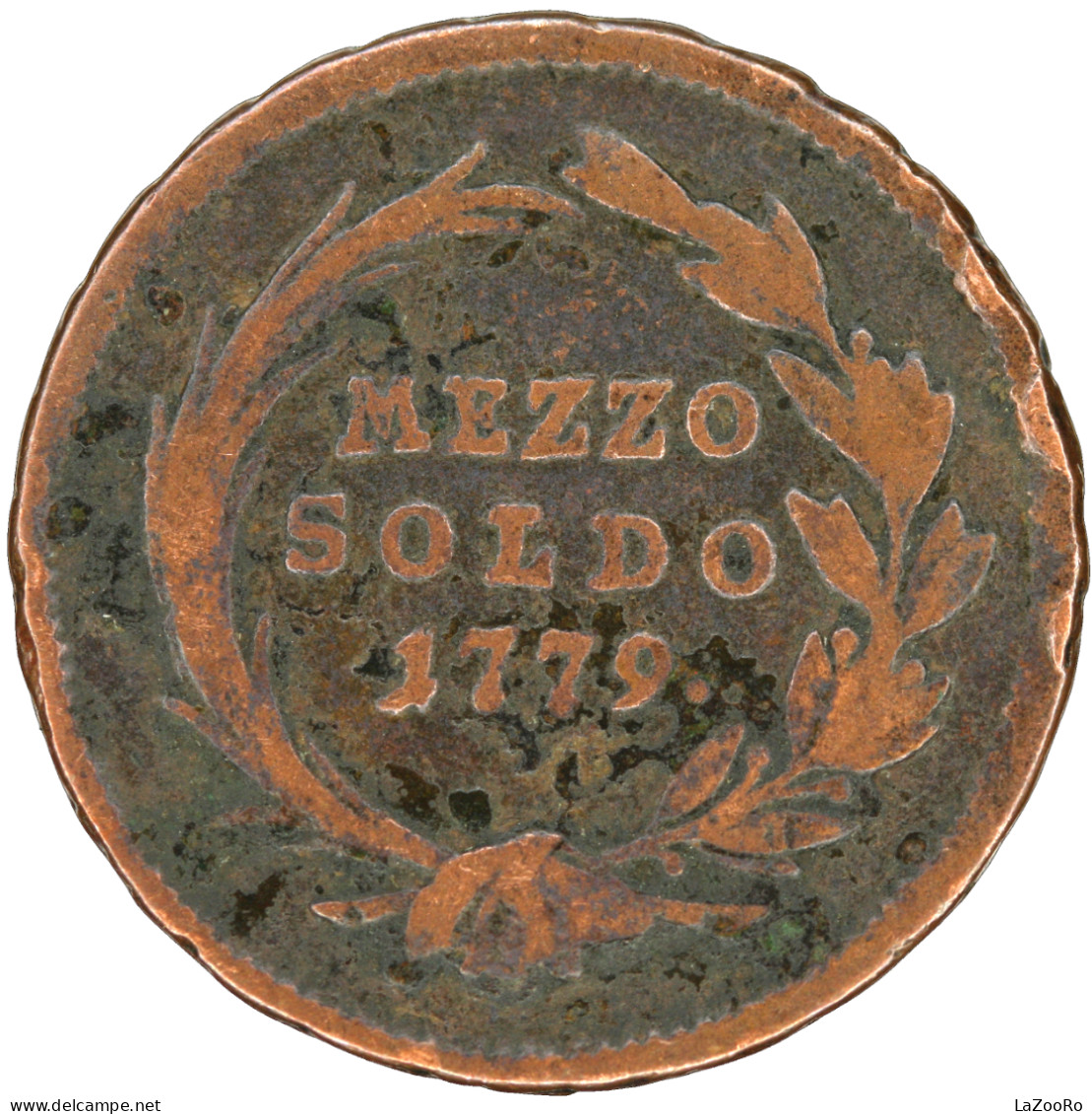 LaZooRo: Italy Austria LOMBARDY-VENETIA 1/2 Soldo 1779 VG - Lombardo-Veneto